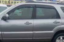 Kia Sportage 2004-2010 гг. Ветровики на окна (4 шт, HIC) фото 1