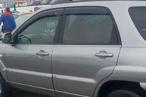 Kia Sportage 2004-2010 гг. Ветровики на окна (4 шт, HIC) фото 2