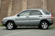 Kia Sportage 2004-2010 гг. Ветровики на окна (4 шт, HIC) фото 5