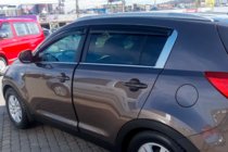 Kia Sportage 2010-2015 гг. Ветровики на окна (4 шт, HIC) фото 8