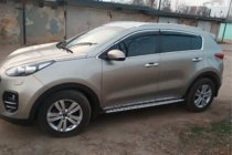 Kia Sportage 2015-2021 гг. Ветровики с хромированным молдингом (4 шт, HIC) фото 5