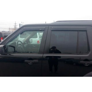 Ветровики на окна (4 шт, HIC) Land Rover Discovery III 2004–2009 гг. фото 4