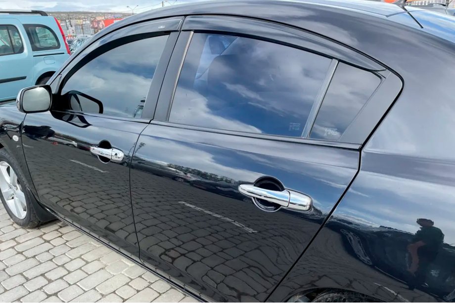 Mazda 3 2003-2009 гг. Ветровики SD (4 шт, HIC) Image