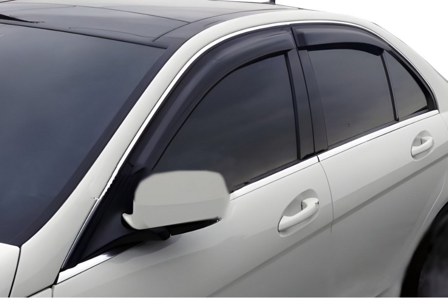 Mercedes C-class W204 2007-2015 гг. Ветровики SD (4 шт, HIC) Image