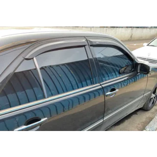 Ветровики SD (4 шт, HIC) Mercedes E-сlass W210 1995-2002 гг. фото 2