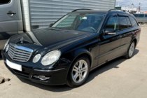 Mercedes E-class W211 2002-2009 гг. Ветровики SW (4 шт, HIC) фото 2