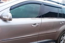 Mercedes GL class X164 2006-2012 гг. Ветровики на окна (4 шт, HIC) фото 3