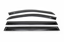 Mercedes GL class X164 2006-2012 гг. Ветровики на окна (4 шт, HIC) фото 4