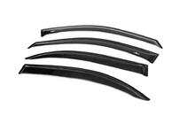 Mercedes S-class W220 1998-2005 гг. Ветровики Long (4 шт, HIC) фото 2