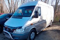 Mercedes Sprinter W901/902/903/904/905 1995–2006 гг. Ветровики на окна (2 шт, HIC) фото 7