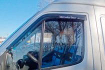 Mercedes Sprinter W901/902/903/904/905 1995–2006 гг. Ветровики на окна (2 шт, HIC) фото 8