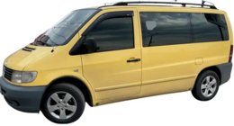 Mercedes Vito W638 1996-2003 гг. Ветровики на окна (2 шт, HIC) фото 6