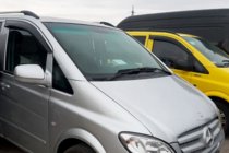 Mercedes Viano 2004-2014 гг. Ветровики на окна (2 шт, HIC) фото 16