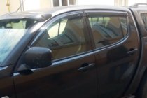 Mitsubishi L200 2006-2015 гг. Ветровики на окна (4 шт, HIC) фото 3