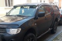 Mitsubishi L200 2006-2015 гг. Ветровики на окна (4 шт, HIC) фото 4