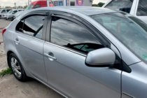 Mitsubishi Lancer X 2008- гг. Ветровики на окна (4 шт, HIC) фото 4