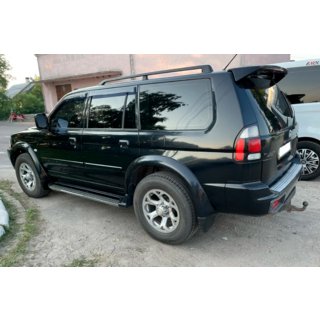 Ветровики на окна (4 шт, HIC) Mitsubishi Pajero Sport 1996-2007 гг. фото 2