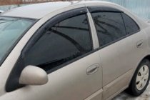 Nissan Almera N16 2000-2006 гг. Ветровики SD (4 шт, HIC) фото 2
