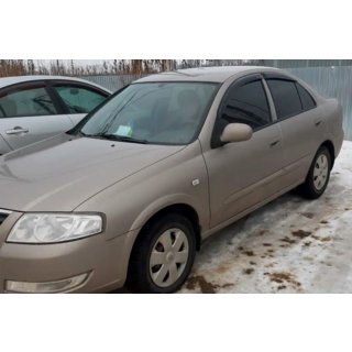 Ветровики SD (4 шт, HIC) Nissan Almera N16 2000-2006 гг. фото 3