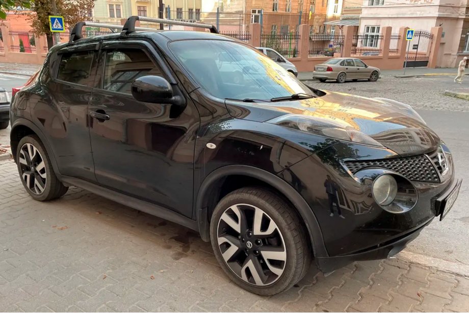 Nissan Juke 2010-2019 гг. Ветровики на окна (4 шт, HIC) Image
