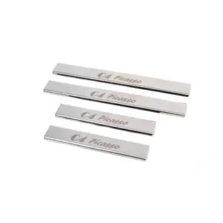 Накладки на пороги Carmos (4шт, нержавейка) фото 3