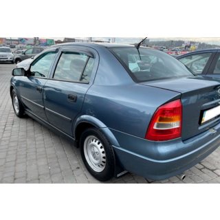 Ветровики окон SD/HB (4 шт, HIC) Opel Astra G classic 1998-2012 гг. фото 3
