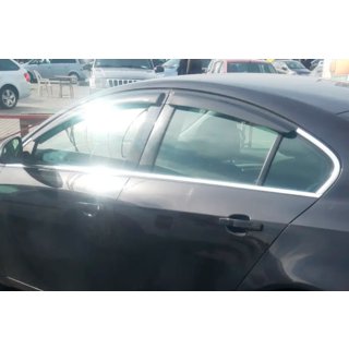 Ветровики окон SD/HB (4 шт, HIC) Opel Insignia 2008-2017 гг. фото 4