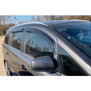 Ветровики на окна (4 шт, HIC) Opel Zafira B 2005–2011 гг. фото 1