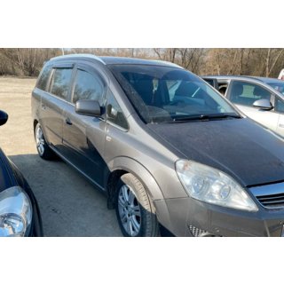 Ветровики на окна (4 шт, HIC) Opel Zafira B 2005–2011 гг. фото 3