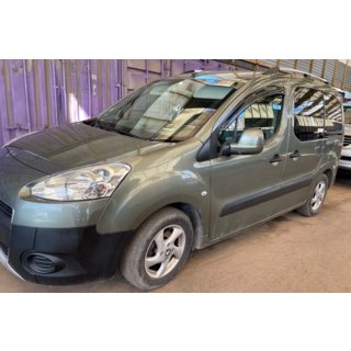 Ветровики на окна (2 шт, HIC) Peugeot Partner Tepee 2008-2018 гг. фото 2