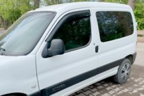 Renault Kangoo 1998-2008 гг. Ветровики 11 см (2 шт, HIC) фото 1