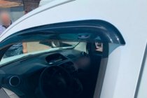 Renault Kangoo 2008–2020 гг. Ветровики на окна (2 шт, HIC) фото 10