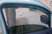 Renault Kangoo 2008–2020 гг. Ветровики вставные (2 шт, HIC) фото 11