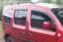 Renault Kangoo 2008–2020 гг. Ветровики на окна (4 шт, HIC) фото 1