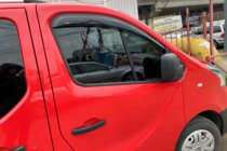 Renault Trafic 2015- гг. Ветровики на окна (2 шт, HIC) фото 3