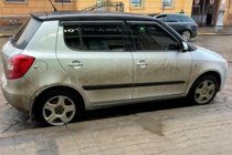 Skoda Fabia 2007-2014 гг. Ветровики HB (4 шт, HIC) фото 6