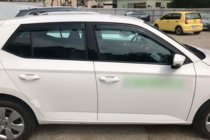 Skoda Fabia 2014-2021 гг. Ветровики HB (4 шт, HIC) фото 2