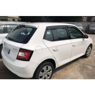 Ветровики HB (4 шт, HIC) Skoda Fabia 2014-2021 гг. фото 3