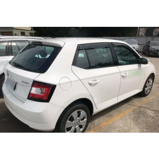 Ветровики HB (4 шт, HIC) Skoda Fabia 2014-2021 гг. фото 3