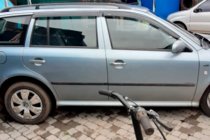 Skoda Octavia I Tour A4 1996-2010 гг. Ветровики SW (4 шт, HIC) фото 2