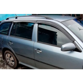Ветровики SW (4 шт, HIC) Skoda Octavia I Tour A4 1996-2010 гг. фото 3