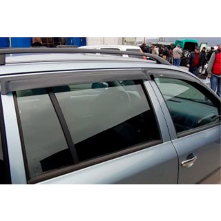 Ветровики SW (4 шт, HIC) Skoda Octavia I Tour A4 1996-2010 гг. фото 1