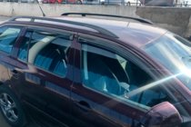 Skoda Superb 2009-2015 гг. Ветровики WG (4 шт, HIC) фото 3