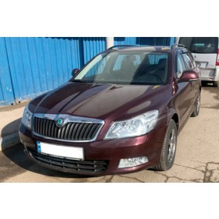 Ветровики WG (4 шт, HIC) Skoda Superb 2009-2015 гг. фото 2