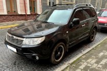 Subaru Forester 2008-2013 гг. Ветровики на окна (4 шт, HIC) фото 3