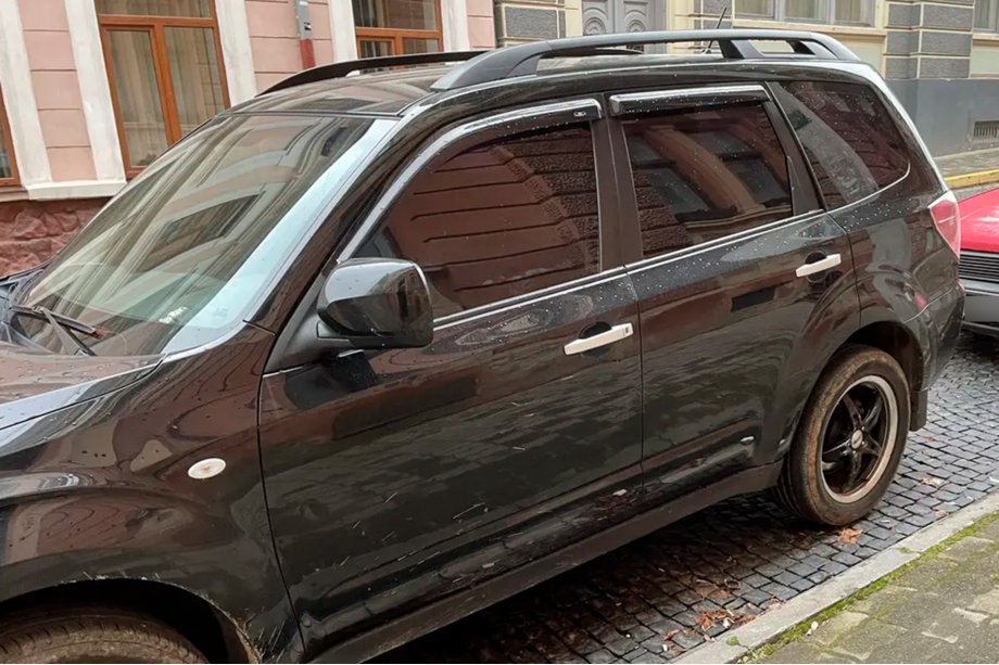 Subaru Forester 2008-2013 гг. Ветровики на окна (4 шт, HIC) Image