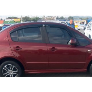 Ветровики SD (4 шт, HIC) Suzuki SX4 2006-2013 гг. фото 2