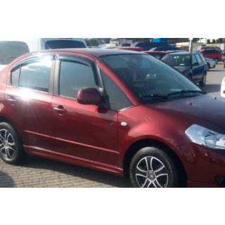 Ветровики SD (4 шт, HIC) Suzuki SX4 2006-2013 гг. фото 1