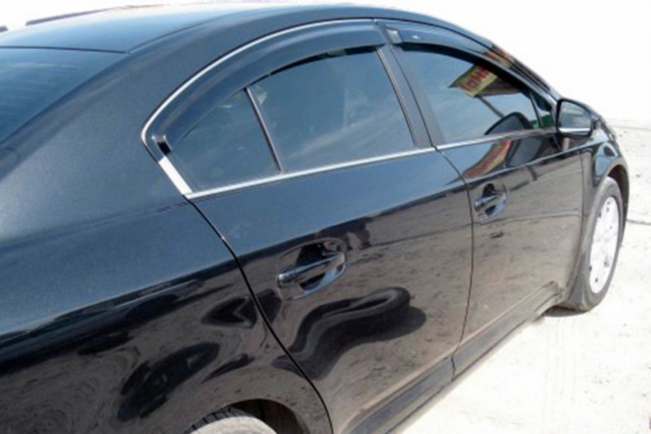 Toyota Avensis 2009-2018 гг. Ветровики SD (4 шт, HIC) Image