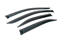 Toyota Camry 2006-2011 гг. Ветровики с хромированной молдингом (EU, 4 шт, HIC) фото 3